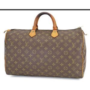 Authentic LOUIS VUITTON Speedy 40 Monogram Boston Handbag Purse #44172. 842